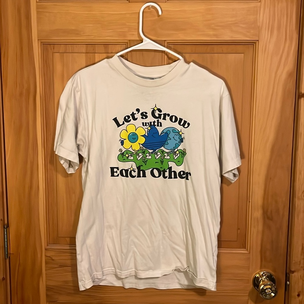 “Let’s Grow with Each Other” Adidas Tee